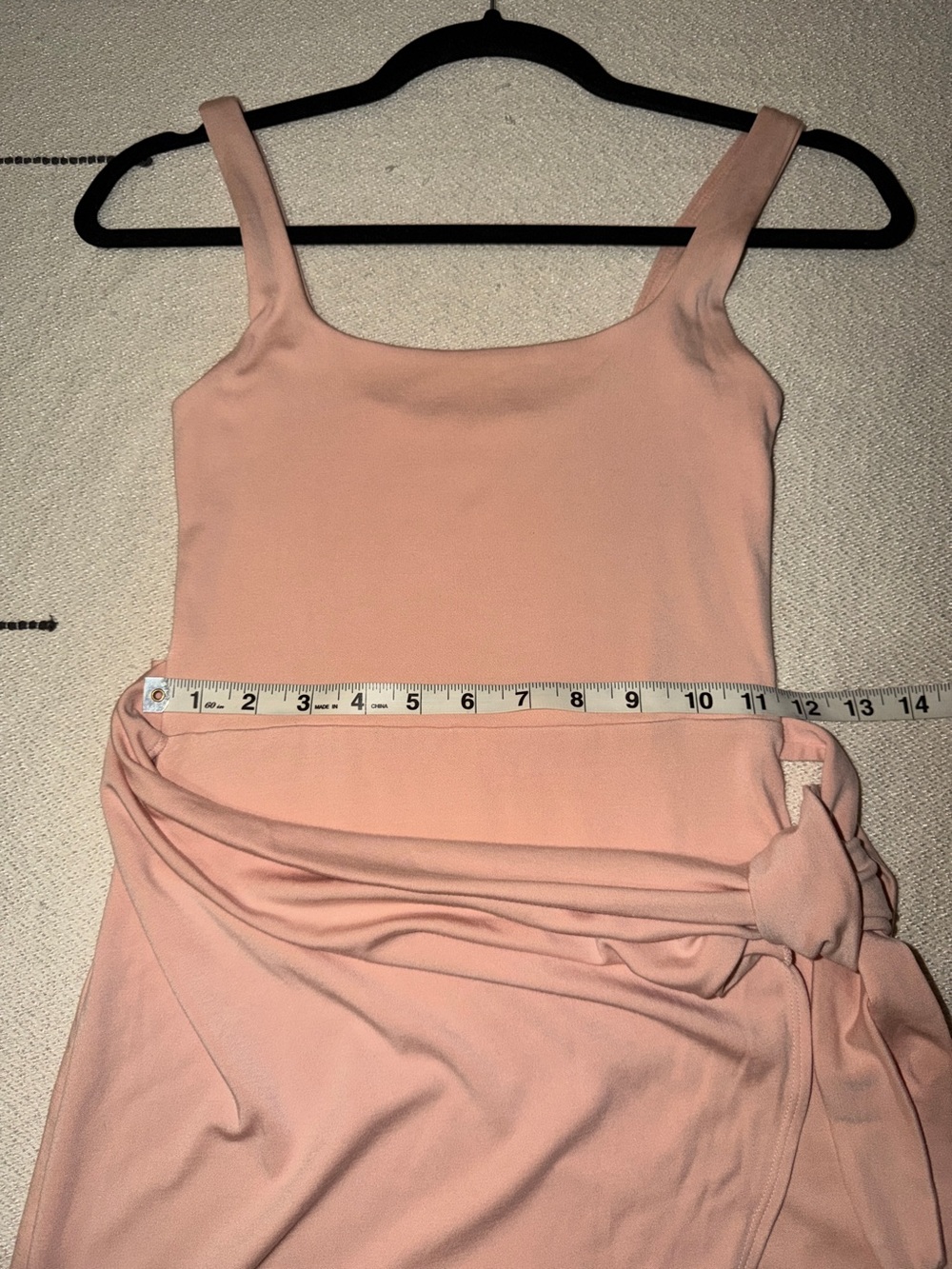 Aritzia Wilfred Saturn Midi Dress (Color: Coral Blush) - Picture 8 of 15